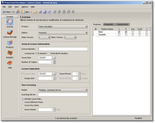 Protection! Licnsing Toolkit